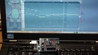 YM2413 Shield MIDI Demo [upl. by Ythomit]