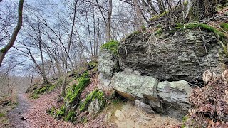 Wanderung  Weltende Pfad und Hängebrücke Kroppacher Schweiz Westerwald [upl. by Ahsenet768]