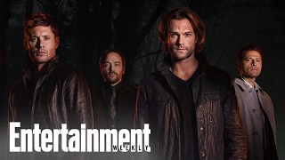 Supernatural Jensen Ackles amp Jared Padalecki Talk Episode 250  PopFest  Entertainment Weekly [upl. by Cohleen98]