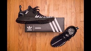 The FIRST CAGED NMD R1  Adidas NMD R1 PK Primeknit by NEIGHBORHOOD Review [upl. by Gignac950]