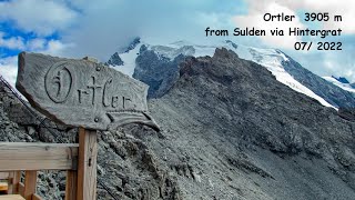 Ortler via Hintergrat [upl. by Akciret390]