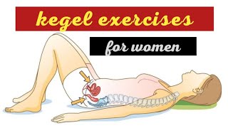 Best pelvic floor exercises for women KEGEL Exercises for womenpelvic floor exercises [upl. by Winifield385]