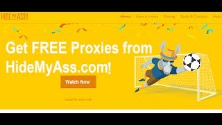 Get Unlimited FREE Proxies from HideMyAss HMA using online Tools [upl. by Ealasaid]