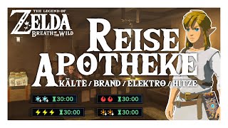 Die beste MEDIZIN für die REISEAPOTHEKE herstellen  4K  The Legend of Zelda Breath of the Wild [upl. by Avuha]