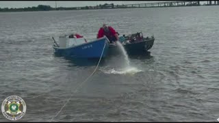 Couple rescued from Lake Maurepas TPSO says [upl. by Barraza]