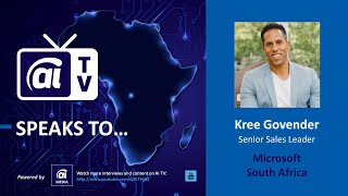 AI Expo Africa 2018  KREE GOVENDER  MICROSOFT SOUTH AFRICA  PLATINUM SPONSORS [upl. by Charlean54]