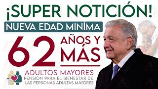 😱 𝑳𝑨 𝑵𝑶𝑻𝑰𝑪𝑰𝑨 𝑫𝑬𝑳 𝑫Í𝑨 📣 ¡𝑵𝑼𝑬𝑽𝑨 𝑬𝑫𝑨𝑫 𝑴𝑰𝑵𝑰𝑴𝑨 💥𝑷𝒆𝒏𝒔𝒊ó𝒏 𝑩𝒊𝒆𝒏𝒆𝒔𝒕𝒂𝒓 62 𝒂ñ𝒐𝒔 𝒚 𝑴𝑨𝑺 ¡𝒊𝒏𝒄𝒓𝒆í𝒃𝒍𝒆 𝒊𝒏𝒇𝒐𝒓𝒎𝒂𝒄𝒊ó𝒏 [upl. by Sabine]