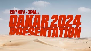 🇬🇧 Follow the Dakar2024 official presentation [upl. by Grimbald]