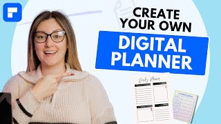 Create an interactive digital planner  Stepbystep tutorial  Free templates [upl. by Annaig]