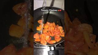 Tomato Chutney 🍅❤️ Riimaa Mandal explore youtubeshorts [upl. by Burrton]