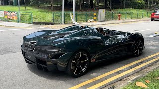 Johor Royal Familys McLaren Elva in Singapore [upl. by Eerac]