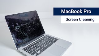 How to remove AntiGlareCoating from MacBook Pro EXTREMELY EFFICIENT [upl. by Noruq]