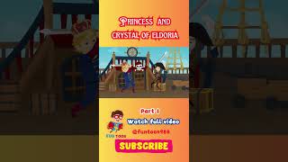 Princess and crystal of Eldoria  Fairies Magical Adventure Bedtime stories  Kids magical stories [upl. by Valentino]