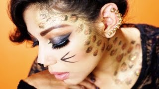 Leopard Makeup​​​  Charisma Star​​​ [upl. by Terzas]