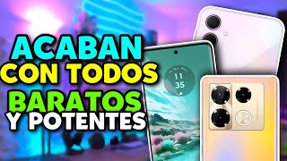 ✅Los MEJORES CELULARES MAS BARATOS y BUENOS en 2024 [upl. by Annil]