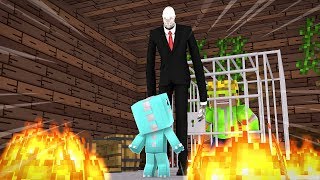 BEBE MILO RESCATA A TIO WALKY DE SLENDERMAN 😱 MINECRAFT ROLEPLAY WHOS YOUR DADDY DIMENSIÓN VITA [upl. by Alboran740]