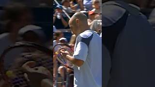 ICONIC Agassi vs Hewitt point 🔥 [upl. by Brandon91]