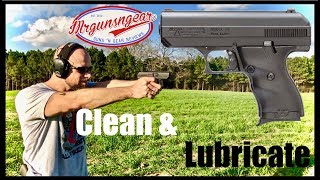 How To Disassemble Clean And Lubricate A HiPoint Handgun [upl. by Keyte319]