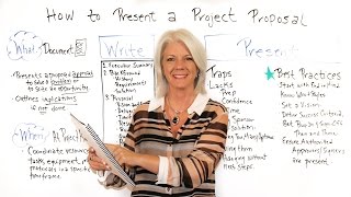 How to Present a Project Proposal  Project Management Training [upl. by Olathe]