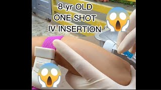 IV insertion tutorial Pedia [upl. by Saval]