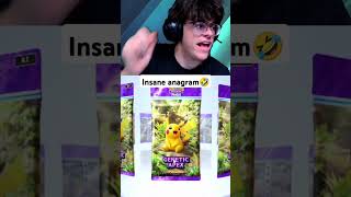 How did bro solve the anagram so quick💀 itsmiearzclips pokemon pokemontcgpocket twitch youtube [upl. by Samuel]