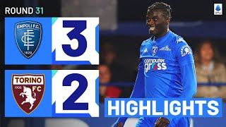 EMPOLITORINO 32  HIGHLIGHTS  Niang edges Toro in fivegoal thriller  Serie A 202324 [upl. by Ecyle]