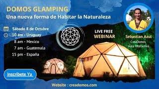 Domos Glamping  Una nueva forma de Habitar la Naturaleza [upl. by Rollecnahc]