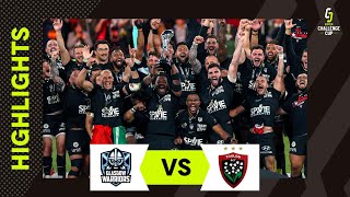 Highlights  Glasgow Warriors v RC Toulon Final  EPCR Challenge Cup 202223 [upl. by Anisamot]