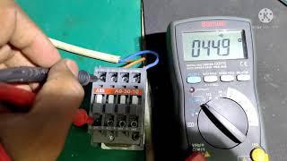 Magnetic Contactor Testing Procedure [upl. by Narton750]