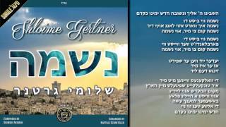 שלומי גרטנר בסינגל חדש quotנשמהquot  Shloime Gertner New Single quotNeshomoquot [upl. by Lombard]