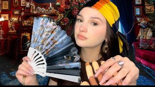 ASMR Tarot card and palm reader RP she’s an imposter 🃏🤚🧙‍♀️🥸 [upl. by Elockin]