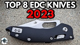 Top 10 EDC Knives [upl. by Mayes]