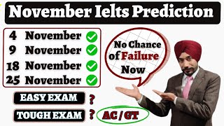 BEST IELTS EXAM DATE NOVEMBER 2023 WHICH IELTS EXAM IS EASY IN NOVEMBER 2023 EASY IELTS TEST NOV [upl. by Aira]