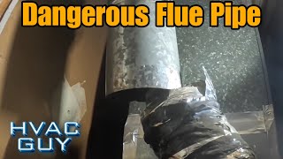 No Heat Call Leads to Dangerous Find hvacguy hvaclife hvactrainingvideos [upl. by Pavlov986]