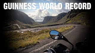 ScotlandSummer 23 Motorcycle tour of the NC500Applecross PassInverieGuinness Book Of Records [upl. by Hakvir39]