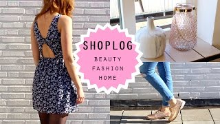 SHOPLOG  Fashion beauty amp home [upl. by Lenka210]