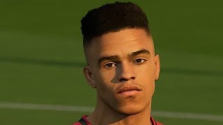 MASON GREENWOOD  FACE TUTORIAL FIFA 20 FIFA 21 [upl. by Ahseinod489]