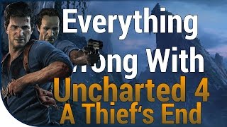 GAME SINS  Everything Wrong With Uncharted 4 A Thiefs End [upl. by Brunella]