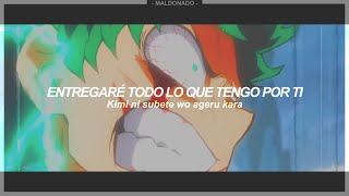 The Day  Boku No Hero  Op1  Subtitulado Al Español [upl. by Cornel565]