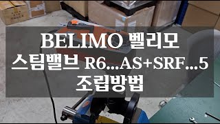 BELIMO 벨리모 스팀밸브 조립방법 R6ASSRF5 [upl. by Jerz]