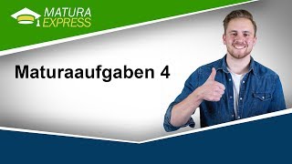 Maturaaufgaben 4  Zentralmatura Mathematik Jänner 2019 16 [upl. by Feldt]