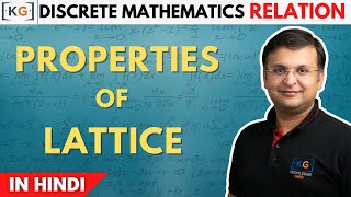 228  Properties of Lattice in Discrete Mathematics in HINDI  Lattice Poset Hasse [upl. by Ettebab]