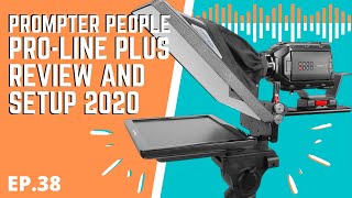 How to setup the Prompter People Pro Line Plus teleprompter [upl. by Nauqan]