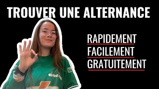 Comment trouver une alternance TRÈS rapidement  Les meilleures méthodes [upl. by Daisey]