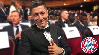 Robert Lewandowski at the Ballon dOr [upl. by Pris569]