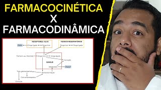 Quais as diferenças entre Farmacocinética e Farmacodinâmica  Introdução à Farmacologia Humana [upl. by Airottiv]