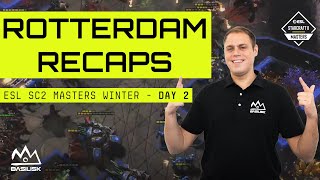 RotterdaM Recaps ESL SC2 Masters Winter  Day 2  Dreamhack Atlanta 2023  StarCraft 2 [upl. by Masao]