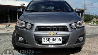 Prueba Chevrolet Sonic Hatchback 16 LTZ [upl. by Ecertal]