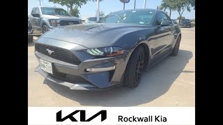 2019 Ford Mustang EcoBoost Premium Rockwall Garland Mesquite Dallas McKinney TX [upl. by Eltsirc459]