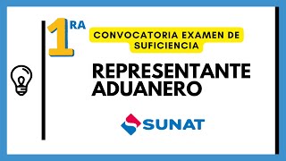 Cómo Rendir Examen de Suficiencia 〡 Agente De Aduana  Perú [upl. by Alston]